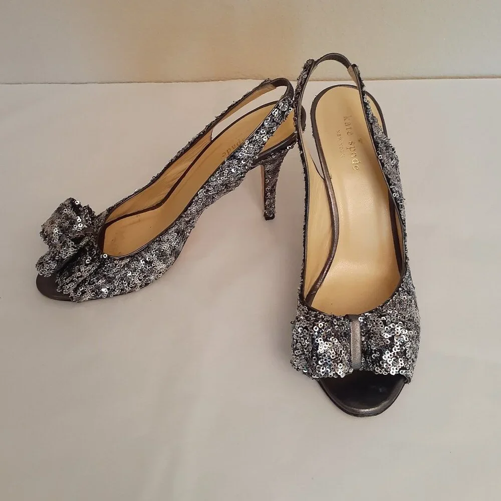 Kate Spade Shoes Sequin  Heels